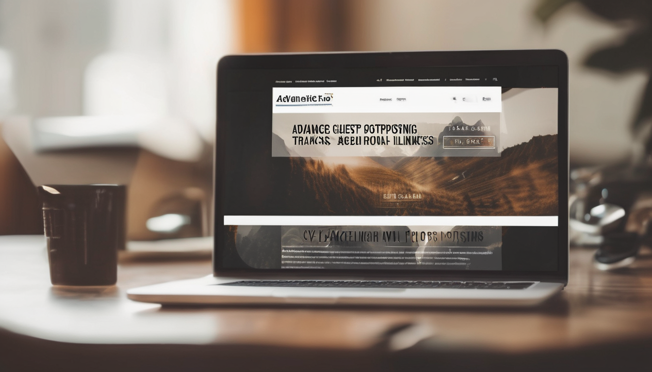 Advanced Guest Posting Strategies That Generate High-Authority Backlinks for Small Businesses